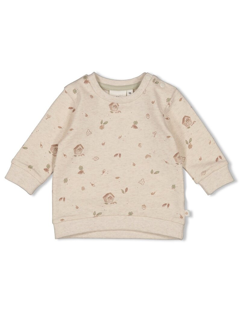 Feetje Baby Feetje Sweater AOP - Fall Favorites - Offwhite - 51602659