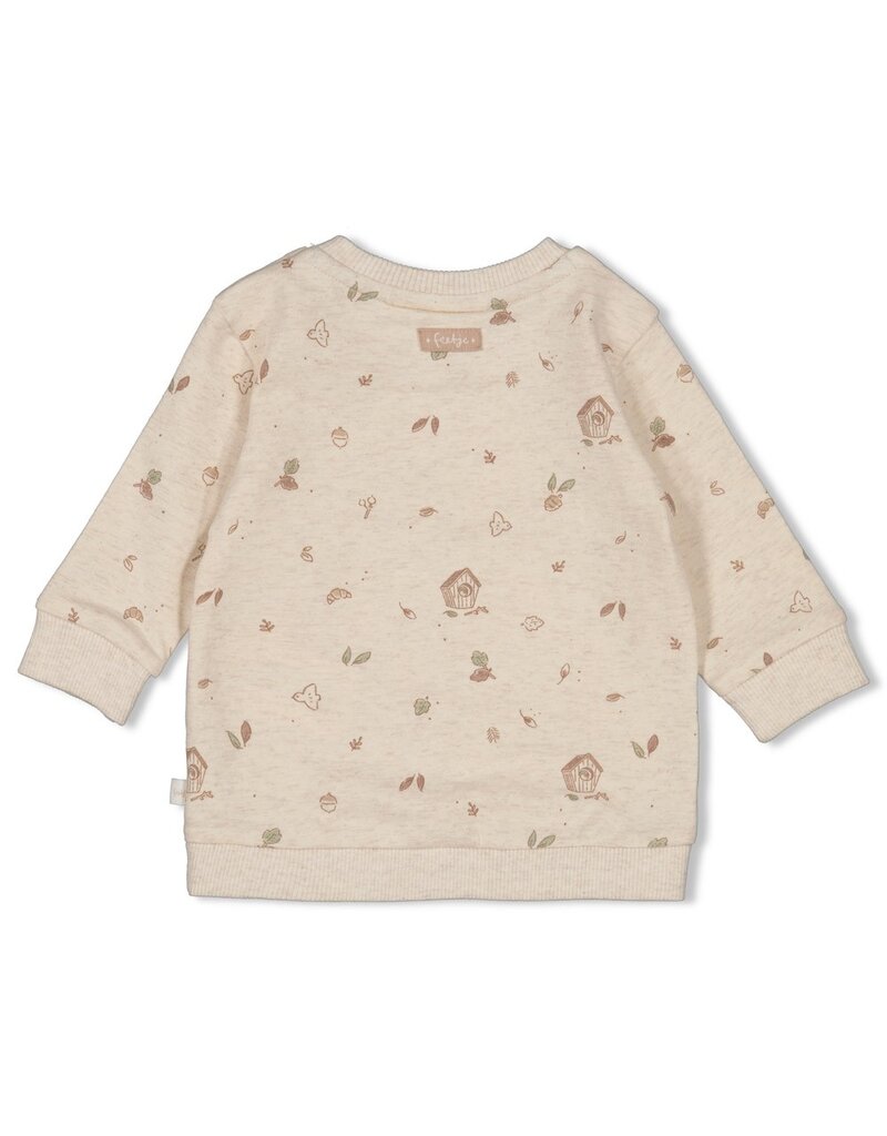 Feetje Baby Feetje Sweater AOP - Fall Favorites - Offwhite - 51602659