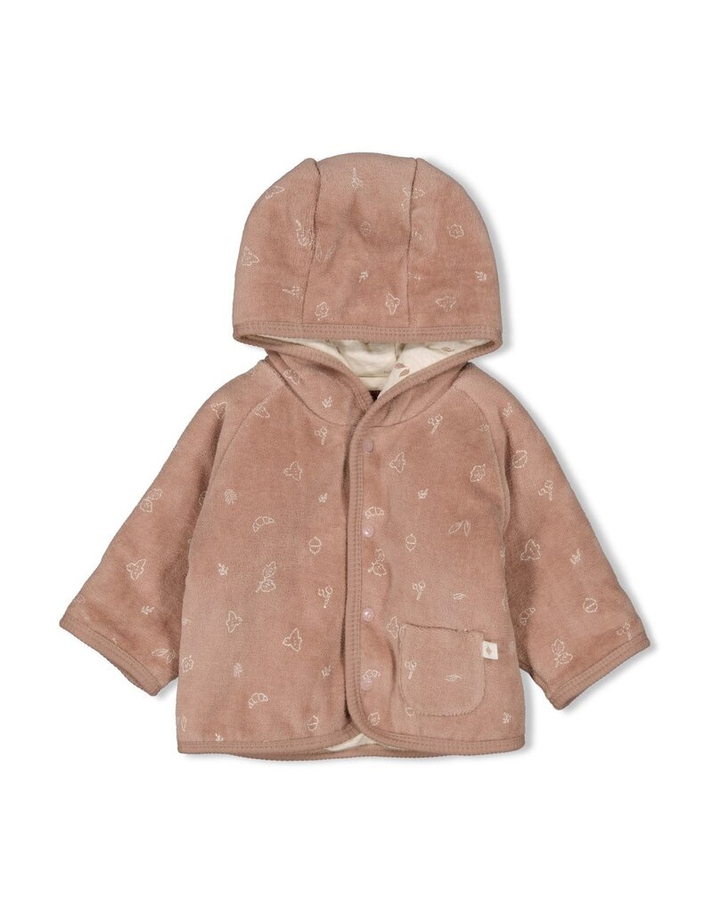 Feetje Baby Feetje omkeerbaar jasje  - Fall Favorites - hazelnoot  - 51800357