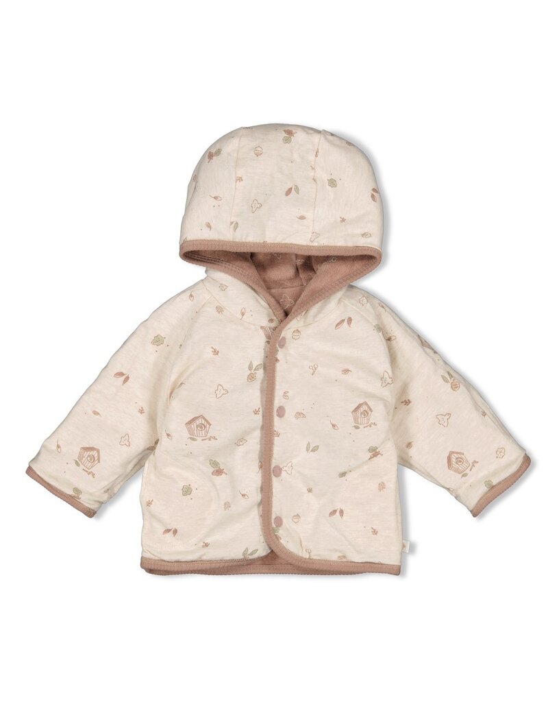 Feetje Baby Feetje omkeerbaar jasje  - Fall Favorites - hazelnoot  - 51800357