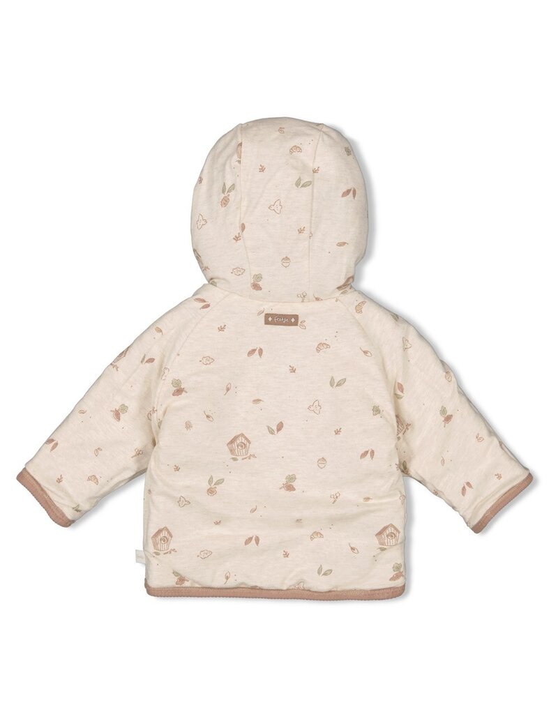 Feetje Baby Feetje omkeerbaar jasje  - Fall Favorites - hazelnoot  - 51800357