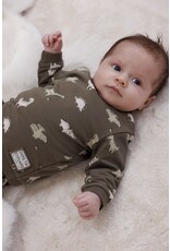 Feetje Baby Feetje Jongen - Sweater AOP - Rawrsome - Olijf - 51602614