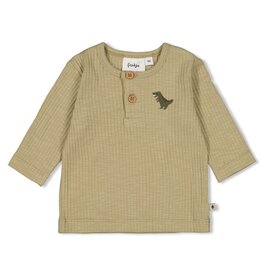 Feetje Baby Feetje Jongen - Shirt rib - Rawrsome - Groen