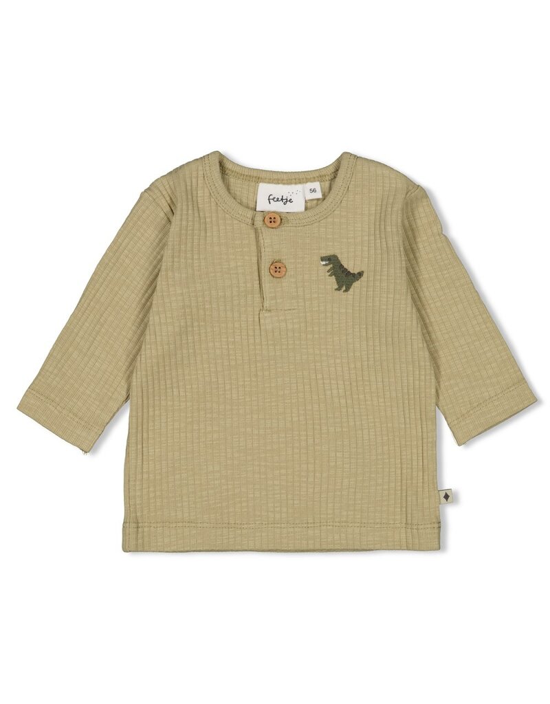Feetje Baby Feetje Jongen - Shirt rib - Rawrsome - Groen - 51602615