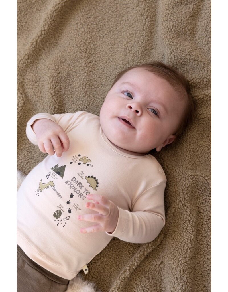 Feetje Baby Feetje Jongen - Shirt geprint - Rawrsome - offwhite - 51602616