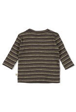 Feetje Baby Feetje Jongen - Shirt rib gestreept - Rawrsome - antraciet - 51602620