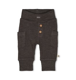 Feetje Baby Feetje Jongen - Broek rib- Rawrsome - Antraciet