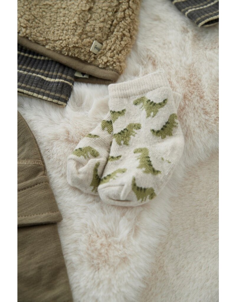 Feetje Baby Feetje Jongen - Sokken aop - Rawrsome - Offwhite - 50400342