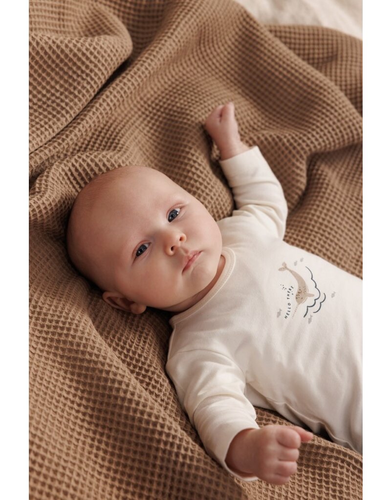 Feetje Baby Feetje Jongen - Shirt front print - Narwal - offwhite  - 51602587