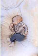 Feetje Baby Feetje Jongen - Shirt rib gestreept - Narwal - Taupe - 51602591