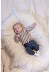 Feetje Baby Feetje Jongen - Shirt rib gestreept - Narwal - Taupe - 51602591