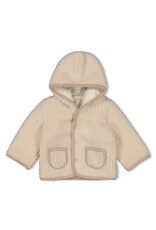 Feetje Baby Feetje Jongen - Bouclé omkeerbaar jasje met capuchon - Narwal - 51800351