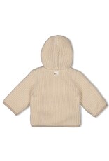Feetje Baby Feetje Jongen - Bouclé omkeerbaar jasje met capuchon - Narwal - 51800351