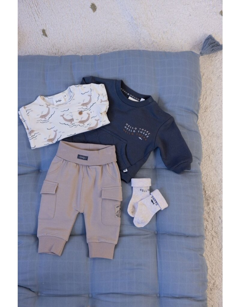 Feetje Baby Feetje Jongen - Broekje - Narwal - Taupe - 52202390