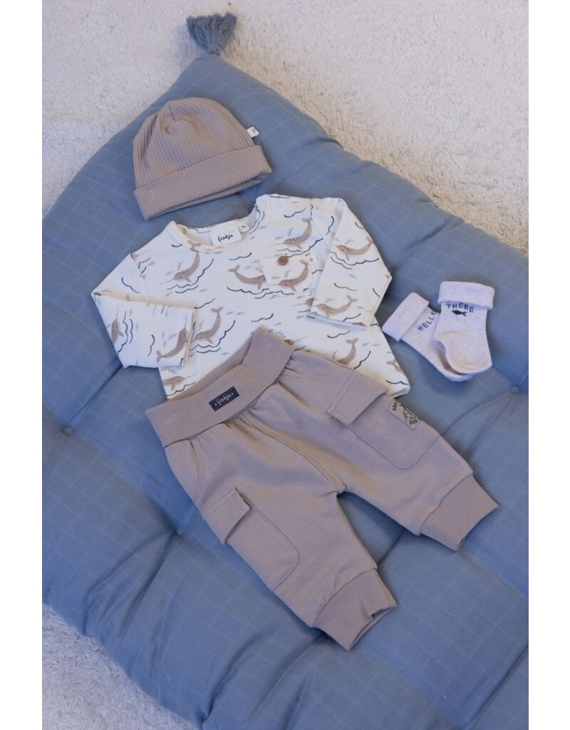 Feetje Baby Feetje Jongen - Broekje - Narwal - Taupe - 52202390