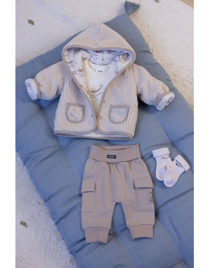 Feetje Baby Feetje Jongen - Broekje - Narwal - Taupe - 52202390