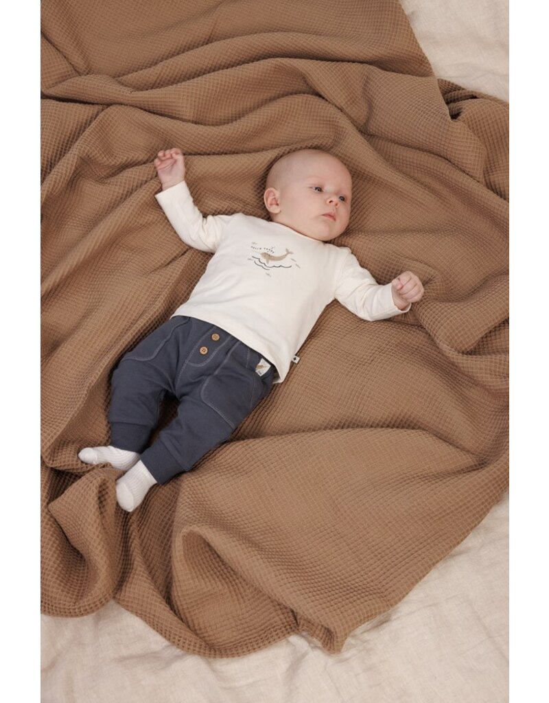 Feetje Baby Feetje Jongen - Broekje rib - Narwal - Blauwgrijs - 52202392