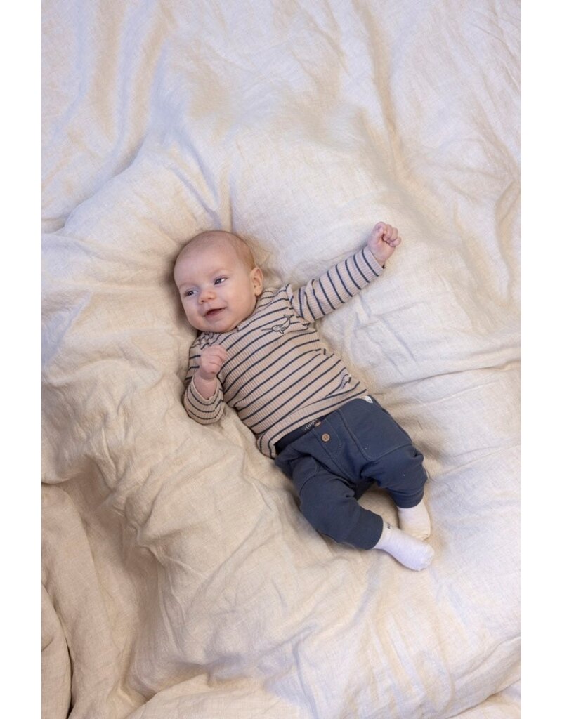 Feetje Baby Feetje Jongen - Broekje rib - Narwal - Blauwgrijs - 52202392
