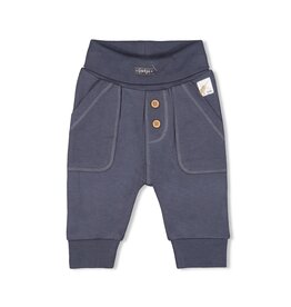 Feetje Baby Feetje Jongen - Broekje rib  - Narwal - Blauwgrijs