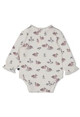 Feetje Baby Feetje Meisje - Romper AOP - Swanlake - offwhite - 50200250