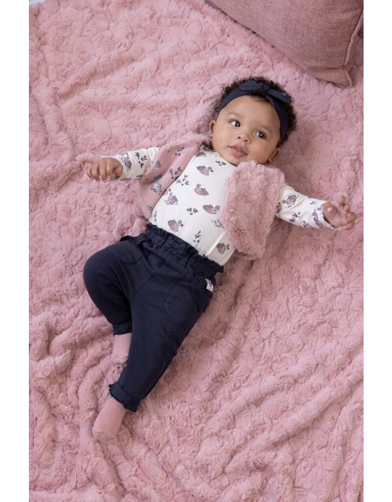 Feetje Baby Feetje Meisje - Fake fur gilet - Swanlake - Roze - 5120039