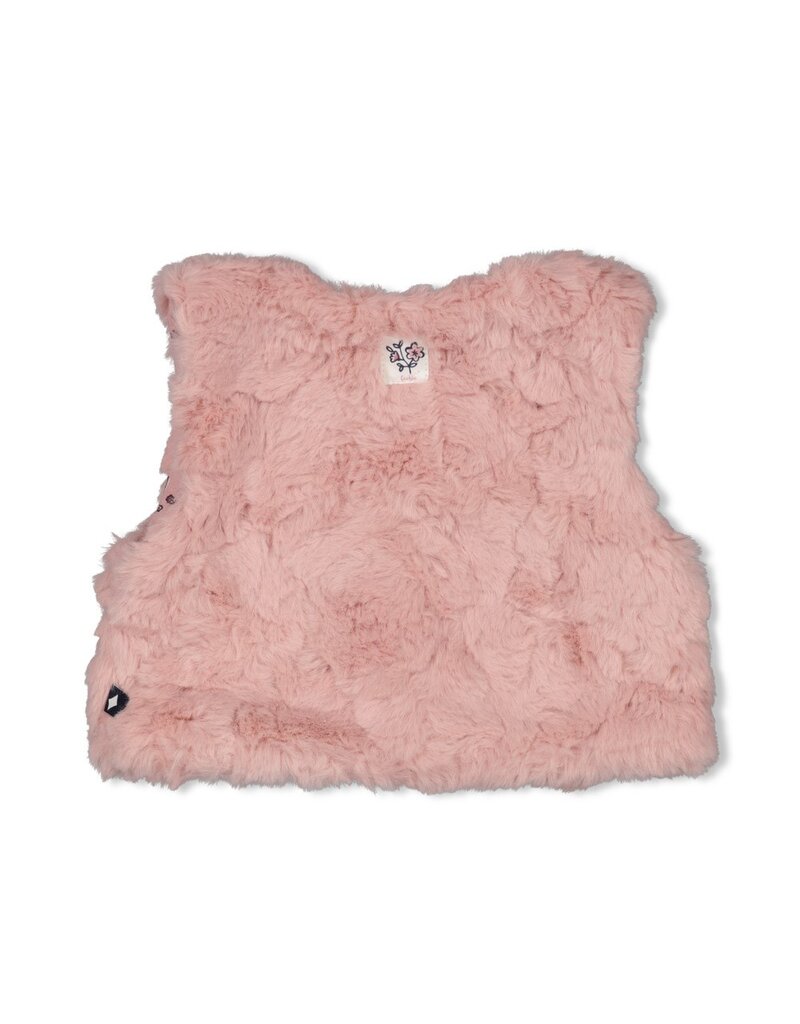 Feetje Baby Feetje Meisje - Fake fur gilet - Swanlake - Roze - 5120039