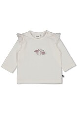 Feetje Baby Feetje Meisje - Shirt front print - Swanlake - Offwhite - 51602621