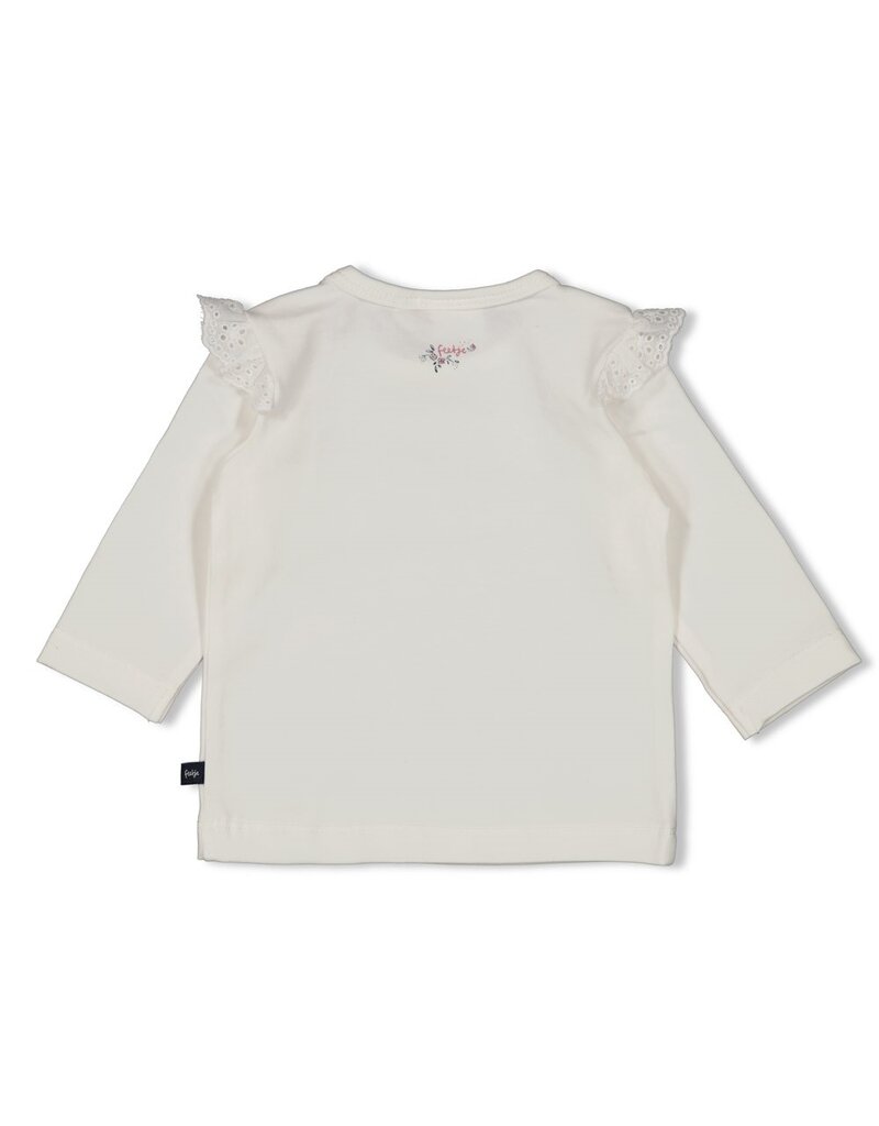 Feetje Baby Feetje Meisje - Shirt front print - Swanlake - Offwhite - 51602621