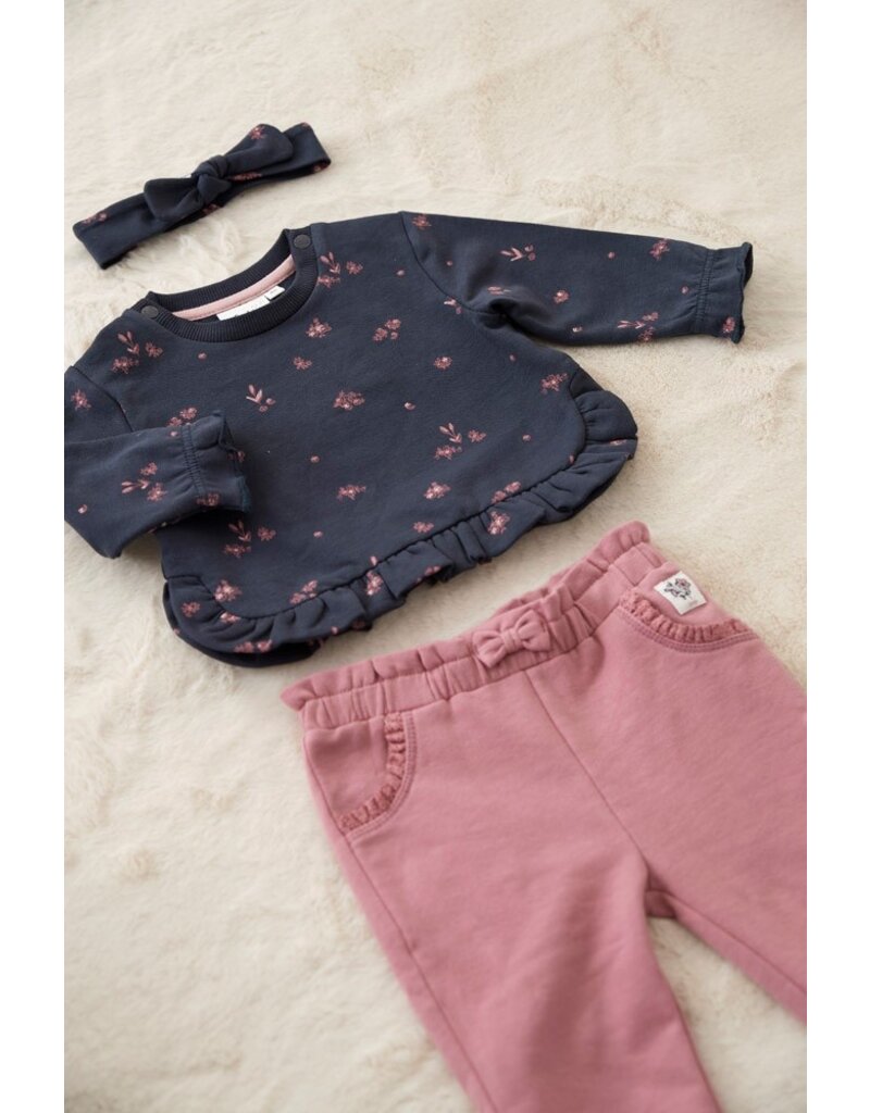 Feetje Baby Feetje Meisje - Sweater AOP - Swanlake - Marine - 51602622