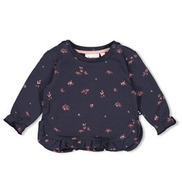 Feetje Baby Feetje Meisje - Sweater AOP - Swanlake - Marine