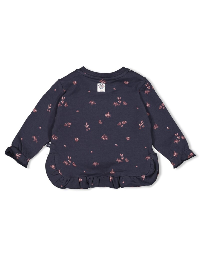 Feetje Baby Feetje Meisje - Sweater AOP - Swanlake - Marine - 51602622
