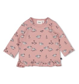 Feetje Baby Feetje Meisje - Shirt AOP - Swanlake - Roze