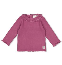 Feetje Baby Feetje Meisje - Shirt twin rib - Better Together - Lila