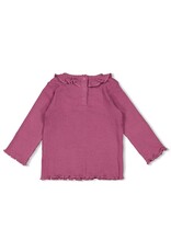 Feetje Baby Feetje Meisje - Shirt twin rib - Better Together - Lila - 51602665