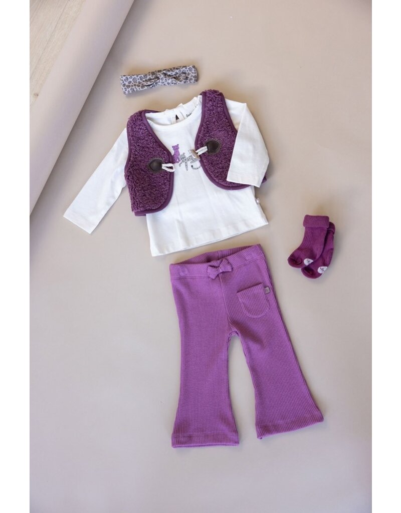 Feetje Baby Feetje Meisje - Shirt front print - Better Together - Offwhite - 51602666