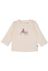 Feetje Baby Feetje Meisje - Shirt front print - Better Together - Offwhite - 51602666