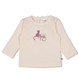 Feetje Baby Feetje Meisje - Shirt front print - Better Together - Offwhite