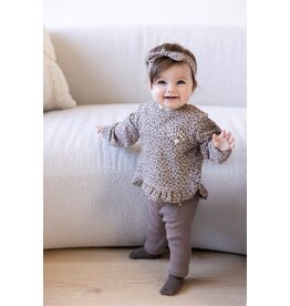 Feetje Baby Feetje Meisje - Sweater AOP - Better Together - Taupe