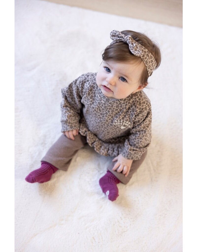 Feetje Baby Feetje Meisje - Sweater AOP - Better Together - Taupe - 51602667