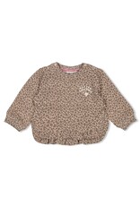 Feetje Baby Feetje Meisje - Sweater AOP - Better Together - Taupe - 51602667