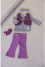 Feetje Baby Feetje Meisje - Flare broek - Better Together - Lila - 52202444