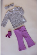 Feetje Baby Feetje Meisje - Flare broek - Better Together - Lila - 52202444