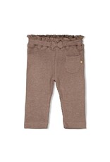 Feetje Baby Feetje Meisje - Legging Rib - Better Together - Taupe - 52202446