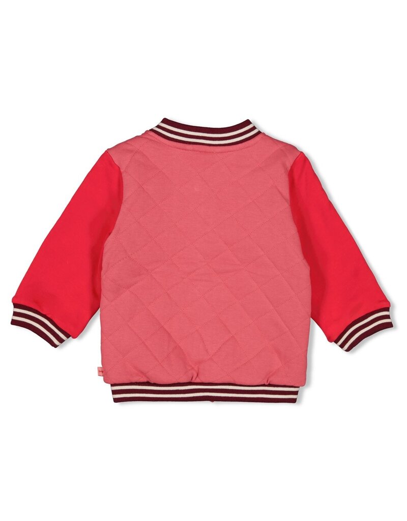 Feetje Baby Feetje Meisje - Bomber Jasje - Queen of Hearts - Roze - 51300535