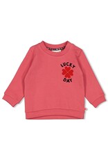 Feetje Baby Feetje Meisje - Sweater  - Queen of Hearts - Roze - 51602641