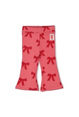 Feetje Baby Feetje Meisje - Flare broek AOP - Queen of Hearts - Roze - 52202429