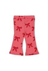 Feetje Baby Feetje Meisje - Flare broek AOP - Queen of Hearts - Roze - 52202429
