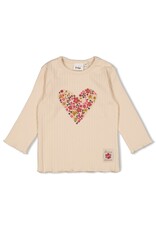 Feetje Baby Feetje Meisje - Shirt Frontprint  - Shine Bright - kit - 51602655