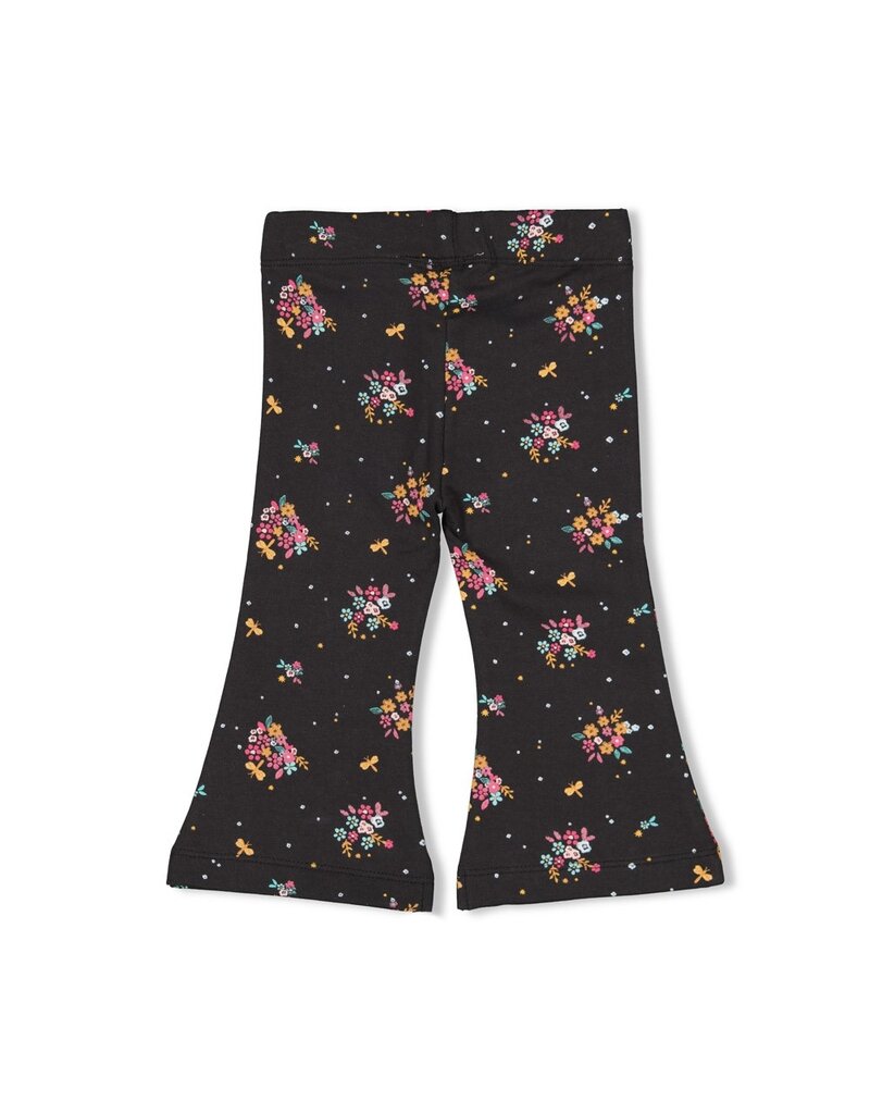 Feetje Baby Feetje Meisje - Flare broek AOP  - Shine Bright - Antraciet - 52202434