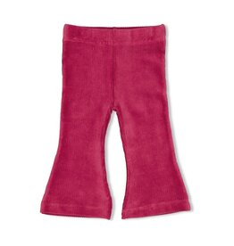 Feetje Baby Feetje Meisje - Flare broek velours  - Shine Bright - Antraciet
